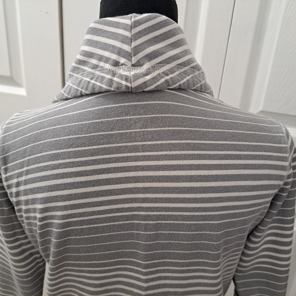 Made For Life Striped Top With A Drawstring Front - Picture 3 of 9